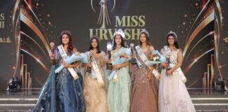 शिमला की अक्षरा नेगी ने जीता नेशनल लेवल ब्यूटी पेजेंट मिस उर्वशी 2026 सीजन 5 का खिताब Akshara Negi from Shimla won the title of the national-level beauty pageant 'Miss Urvashi 2026 Season 5'.