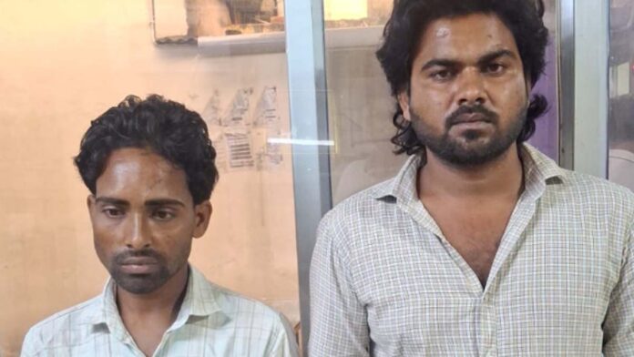 Two accused with a bounty on their heads arrested in the Saurabh murder case. Two accused with a bounty on their heads arrested in the Saurabh murder case.