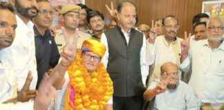 सुनील कोठारी के सिर सजा जयपुर महापौर का ताज
