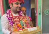 वृंदावन में विवाह के बाद जयपुर पधारे श्री राधा गिरधर लाल Shri Radha-Girdhar Lal arrived in Jaipur after their wedding in Vrindavan.