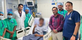 टिटेनस से जंग जीतकर स्वस्थ हुआ 21 वर्षीय युवक: एक माह वेंटिलेटर पर रहने के बाद मिली नई जिंदगी