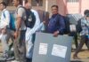 2 हजार 256 बूथों के लिए रवाना हुईं पोलिंग पार्टियां: नगर निगम के 150 वार्डों में आज होगा मतदान Polling parties set off for 2,256 booths.
