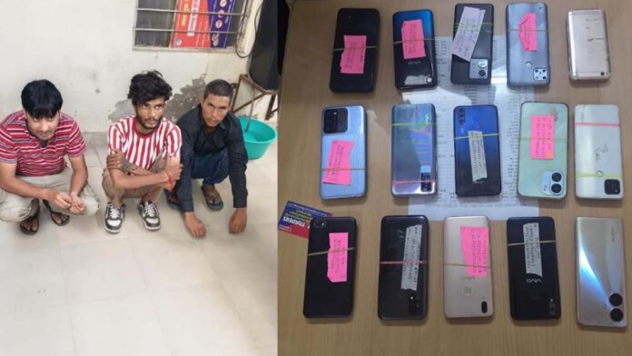 Gang stealing mobile phones by breaking into homes busted.