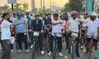 विश्व हृदय दिवस : 12 किमी साइकिल चलाकर डीजीपी ने दिया स्वस्थ हृदय का संदेश