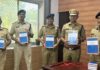 डीजी जेल अशोक राठौड़ ने किया प्रहरी प्रशिक्षण के लिए पाठ्य-पुस्तकों का विमोचन DG (Prisons) Ashok Rathore released textbooks for prison guard training.