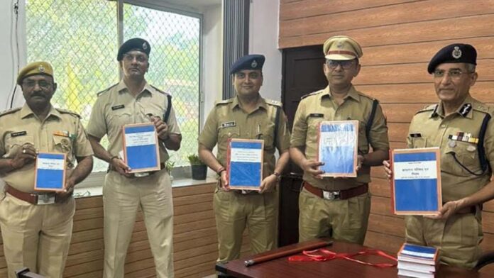 DG (Prisons) Ashok Rathore released textbooks for prison guard training. DG (Prisons) Ashok Rathore released textbooks for prison guard training.