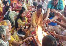 गोविंद देवजी मंदिर में संपन्न हुआ ‘पितृ पुष्टि गायत्री महायज्ञ’ 'Pitra Pushti Gayatri Mahayagya' completed in Govind Devji temple