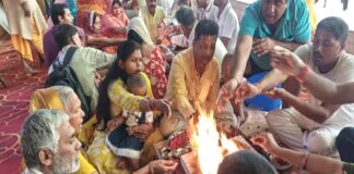 गोविंद देवजी मंदिर में संपन्न हुआ ‘पितृ पुष्टि गायत्री महायज्ञ’ 'Pitra Pushti Gayatri Mahayagya' completed in Govind Devji temple
