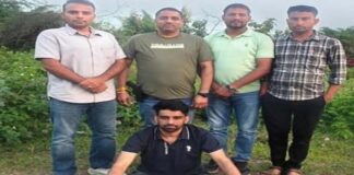 ऑपरेशन रानीरोना: एक हजार किमी पीछा कर दमन से 25 हजार का इनामी एमडी तस्कर गिरफ्तार MD smuggler with a ₹25,000 bounty arrested in Daman after a 1,000-km chase.
