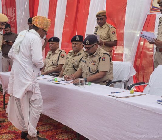 पुलिस कमिश्नर की जनसुनवाई में कई परिवादियों को मौके पर मिली राहत