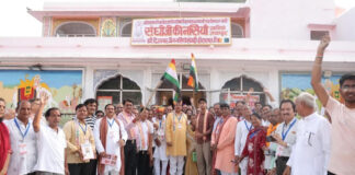 अहिंसा और विश्व शांति के संदेश के साथ जयपुर से श्री महावीर जी के लिए 40वीं पदयात्रा रवाना