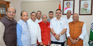 राजस्थान चैंबर के प्रतिनिधिमंडल ने मुख्यमंत्री भजनलाल शर्मा से की मुलाकात