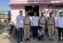 स्मैक के नशे की पूर्ति के लिए चुराता था बाइक: 14 मोटरसाइकिलें बरामद
