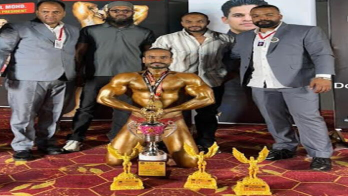 Nasir Khan made his mark in bodybuilding Nasir Khan made his mark in bodybuilding