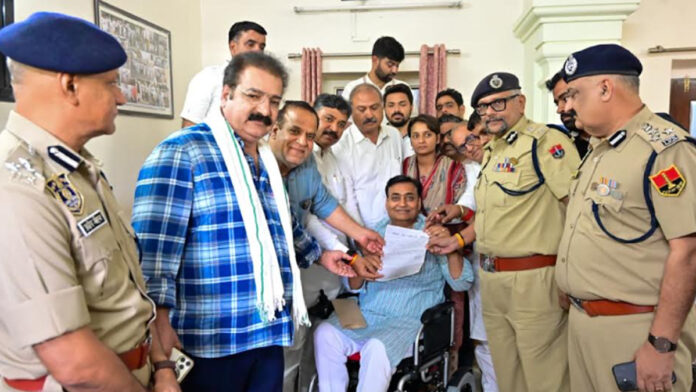Congress protest outside Jaipur Police Commissionerate ends Congress protest outside Jaipur Police Commissionerate ends