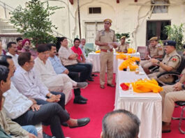 माणक चौक थाने में डीसीपी ने सुनी आमजन की शिकायतें