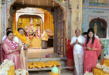 गोपीनाथजी को अर्पित किया 56 प्रकार के व्यंजनों का भोग: विशेष घड़ी रही आकर्षण का केंद्र