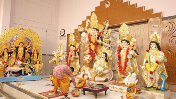 Grand Durga Puja festival begins at Durgabari Grand Durga Puja festival begins at Durgabari