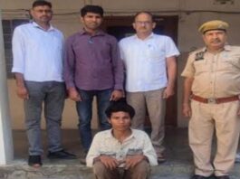 अपने ही घर से गहने चुराकर जयपुर बेचने आया युवक गिरफ्तार