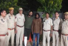 10 हजार का इनामी गैंगस्टर हिमांशु जांगिड़ साथी सहित गिरफ्तार