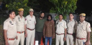 10 हजार का इनामी गैंगस्टर हिमांशु जांगिड़ साथी सहित गिरफ्तार