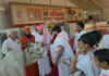 गौ अधिकार हुंकार रैली से पूर्व किया 33 कोटि देवी-देवताओं का पूजन Worship of the 33 crore gods and goddesses performed prior to the 'Gau Adhikar Hunkar Rally'.