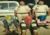 हाईवे पर राहगीरों से लूटपाट करने वाली गैंग के तीन बदमाश चढे पुलिस के हत्थे