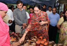 दिया कुमारी ने अमृता हाट में की खरीदारी: महिला स्वयं सहायता समूहों का बढ़ाया उत्साह