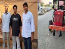 300 किमी पीछा कर पकड़े दो वाहन चोर: भीलवाड़ा से चोरी का ट्रैक्टर-टैंकर बरामद Two vehicle thieves caught after a 300-km chase.