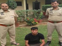 यातायात पुलिसकर्मी को स्कॉर्पियो से टक्कर मारकर भागा आरोपी गिरफ्तार Accused who hit a traffic police officer with a Scorpio and fled has been arrested.