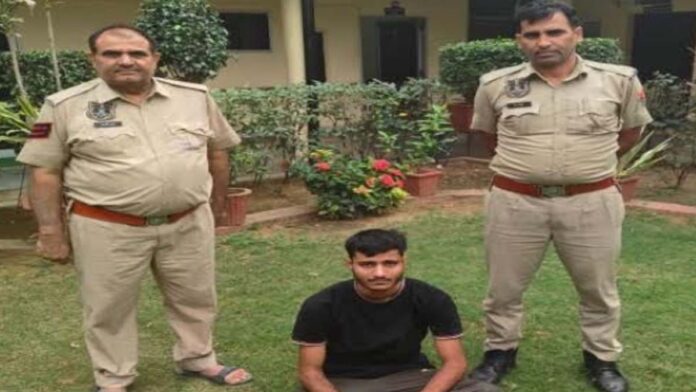 gttt Accused who hit a traffic police officer with a Scorpio and fled has been arrested.