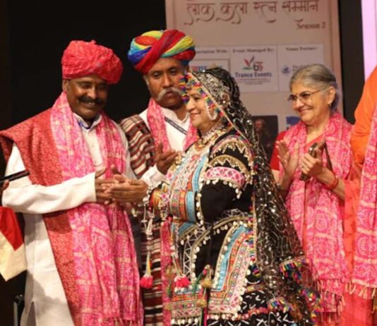 गुलाबो पद्मश्री महोत्सव: मंच पर दिखी राजस्थान की कला-संस्कृति की झलक