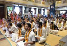 गुप्त वृन्दावन धाम में विश्वगुरु श्रील प्रभुपाद आश्रय समारोह