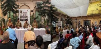 डीसीपी उत्तर ने जनसुनवाई कर कई शिकायतों का किया मौके पर निस्तारण DCP North conducted a public grievance hearing and resolved several complaints on the spot.
