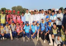 जेसीपीएल क्रिकेट टूर्नामेंट का आगाज आज से: आठ टीमें खिताब के लिए मैदान में उतरेंगी JCPL Cricket Tournament kicks off today.