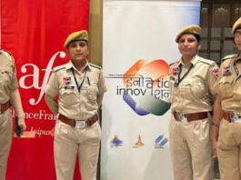 फ्रेंच सीख रहे राजस्थान पुलिस के जवानों ने फ्रांसीसी संगीत कार्यक्रम में लिया हिस्सा