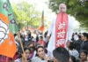 प्रधानमंत्री मोदी पर टिप्पणी से भड़की भाजपा: जयपुर में खड़गे का पुतला फूंका