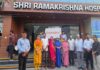 निःशुल्क नेत्र रोग शिविर में 40 मरीज लाभान्वित 40 patients benefited from the free eye camp.