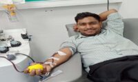 लीवर ट्रांसप्लांट मरीज के लिए मोहित इन्सां ने दान की प्लेटलेट्स