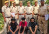 लो-फ्लोर बस में मोबाइल चोरी करने वाले तीन आरोपी गिरफ्तार Three accused arrested for stealing mobile phones on a low-floor bus