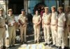 जयपुर दक्षिण में 42 लाख के मादक पदार्थ भट्टी में जलाकर नष्ट