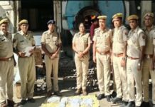 जयपुर दक्षिण में 42 लाख के मादक पदार्थ भट्टी में जलाकर नष्ट
