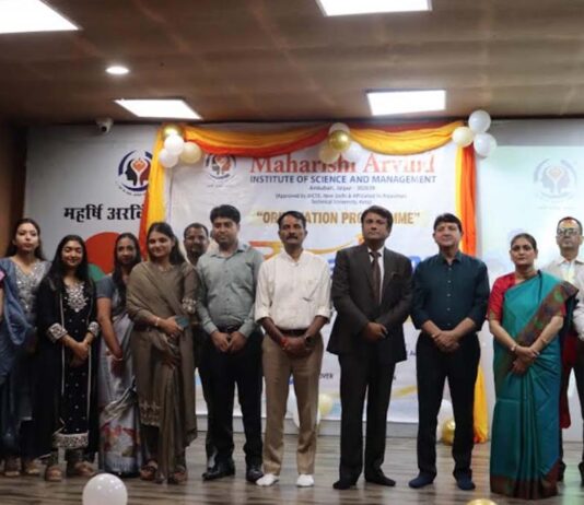 एमसीए-एमबीए के नवप्रवेशित विद्यार्थियों के लिए ‘उड़ान 2026’ आयोजित 'Udaan 2026' organized for newly admitted MCA-MBA students.