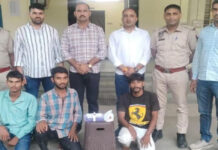 मजदूरी के 1200 रुपए के विवाद में हत्या के प्रयास के तीन इनामी आरोपी गिरफ्तार