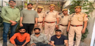 मामूली कहासुनी के बाद चाकू-बोतल से जानलेवा हमला करने वाले तीन आरोपी गिरफ्तार