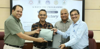 राष्ट्रीय आयुर्वेद संस्थान जयपुर और उदयपुर आयुर्वेद महाविद्यालय के बीच एमओयू