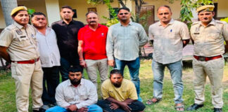 अंतरराज्यीय नकबजन गिरोह का पर्दाफाश: हिस्ट्रीशीटर मोनू पंजाबी और अनिल पिंची गिरफ्तार