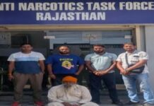 कथावाचक बनकर 21 साल से पुलिस को चकमा दे रहा इनामी तस्कर जालंधर से गिरफ्तार