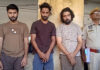 नशेड़ियों से मोबाइल छिनवाकर मेवात के साइबर ठगों तक पहुंचाने वाले तीन बदमाश गिरफ्तार