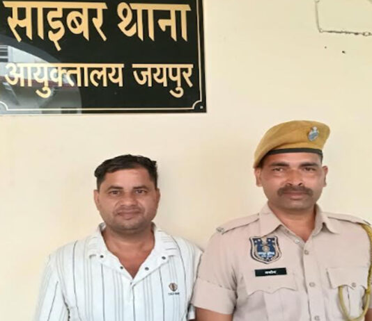 निवेश के नाम पर 15 लाख की साइबर ठगी करने वाला सीकर से आरोपी गिरफ्तार